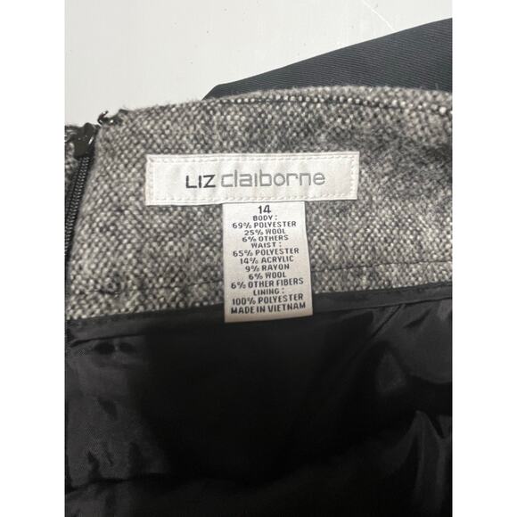 Liz Claiborne Wool Blend Skirt - Picture 4 of 8